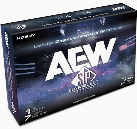 Upper Deck - SP Game Used - AEW Wrestling - 2025-26 - Hobby Box