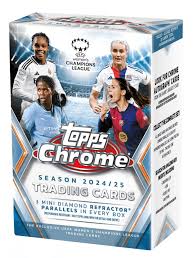 Topps - Chrome - UEFA Women's Champions League - Soccer - 2025-26 - Blaster Box