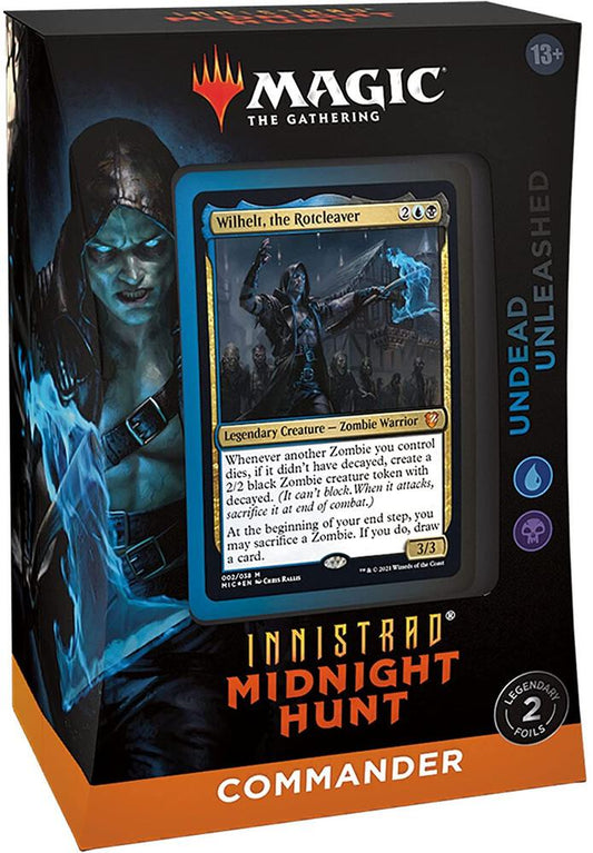 Magic the Gathering - Innistrad Midnight Hunt - Undead Unleashed - Commander Deck