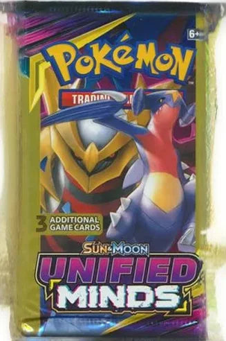 Pokemon - Sun and Moon - Unified Minds - 3 Card Booster Pack