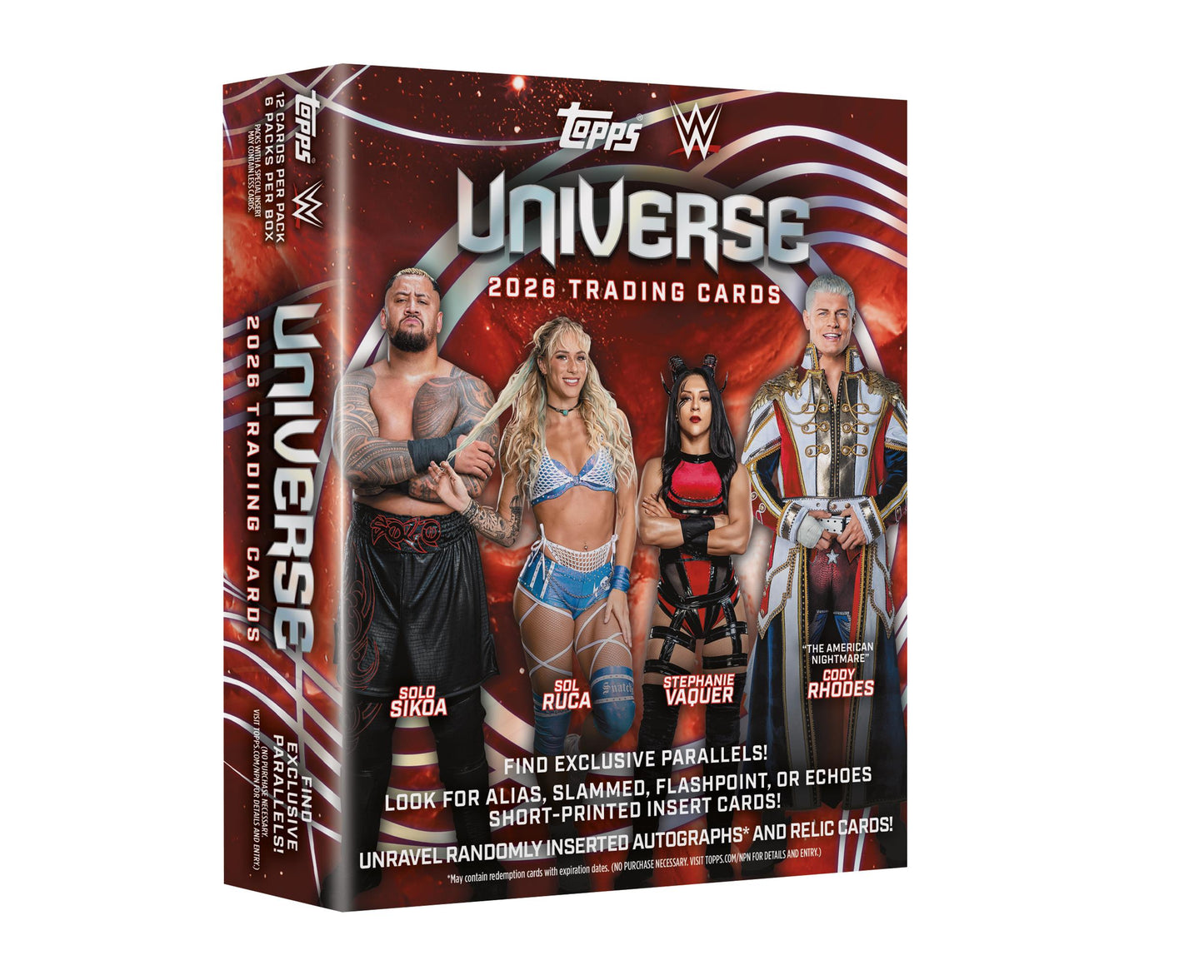 Topps - Universe - WWE Wrestling - 2026 - Mega Box