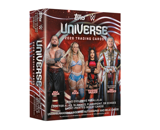 Topps - Universe - WWE Wrestling - 2026 - Mega Box