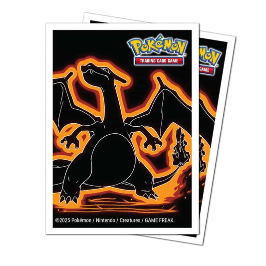 Ultra Pro - Pokemon - Neon Kanto Apex Deck Protector Sleeves - Charizard - 65ct