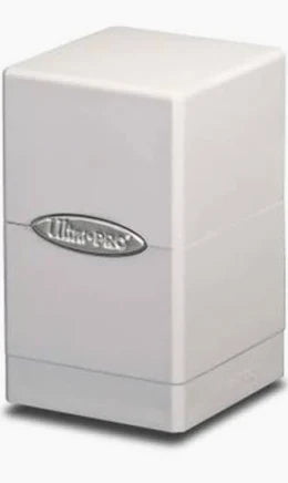 Ultra Pro - Deck Box - Satin Deck Cube - White/Black