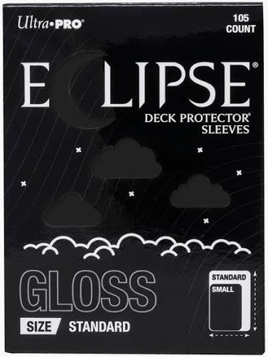 Ultra Pro - Eclipse - Gloss - Jet Black - Card Sleeves