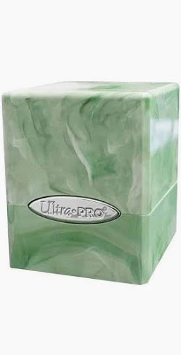 Ultra Pro - Deck Box - Satin Deck Tower - Lime Green/White