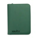 Vault X - 4 Pocket - Exo Tec Zip Binder - Metallic Green