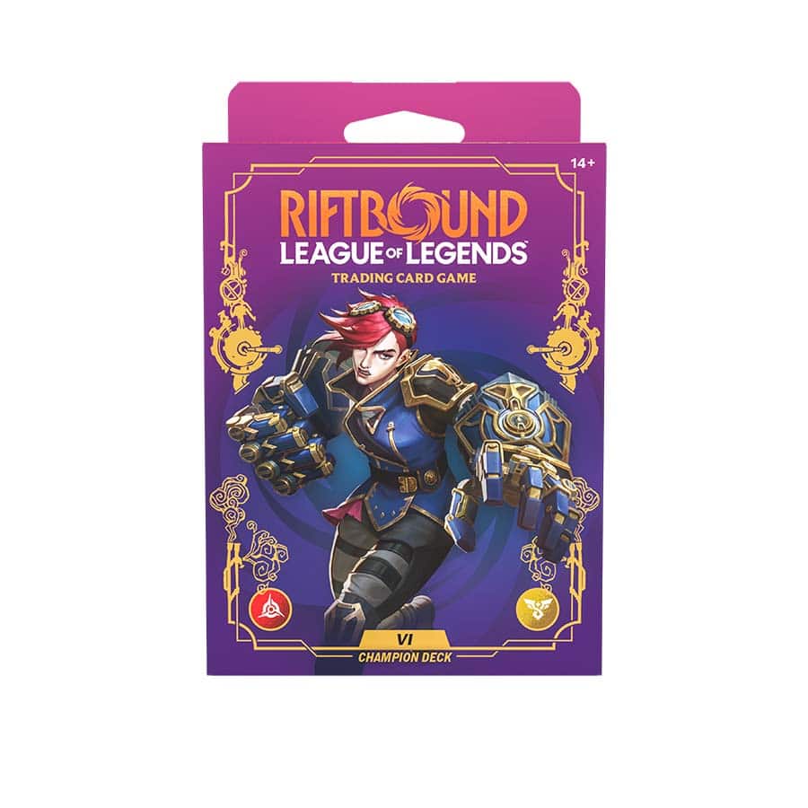 Riftbound - League of Legends TCG - Vi - Unleashed Deck Display