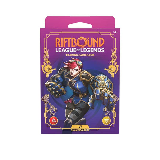 Riftbound - League of Legends TCG - Vi - Unleashed Deck Display