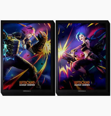 Riftbound - Vendetta - Vi vs Jynx - Art Card Sleeves