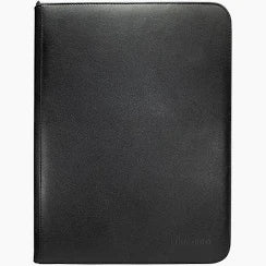 Ultra Pro - Vivid - 9 Pocket Zipper Binder - Black