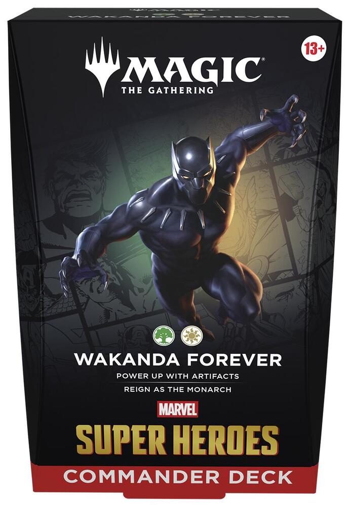 Magic The Gathering - Marvel Super Heroes - Wakanda Forever - Commander Deck