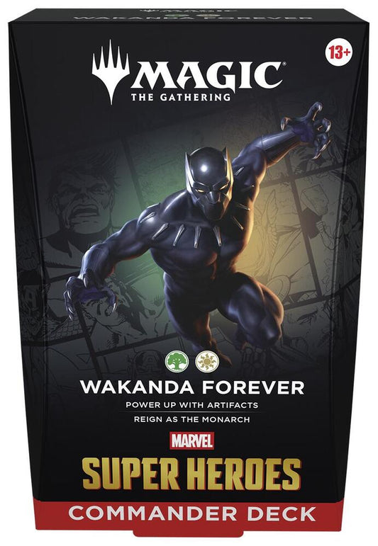 Magic The Gathering - Marvel Super Heroes - Wakanda Forever - Commander Deck