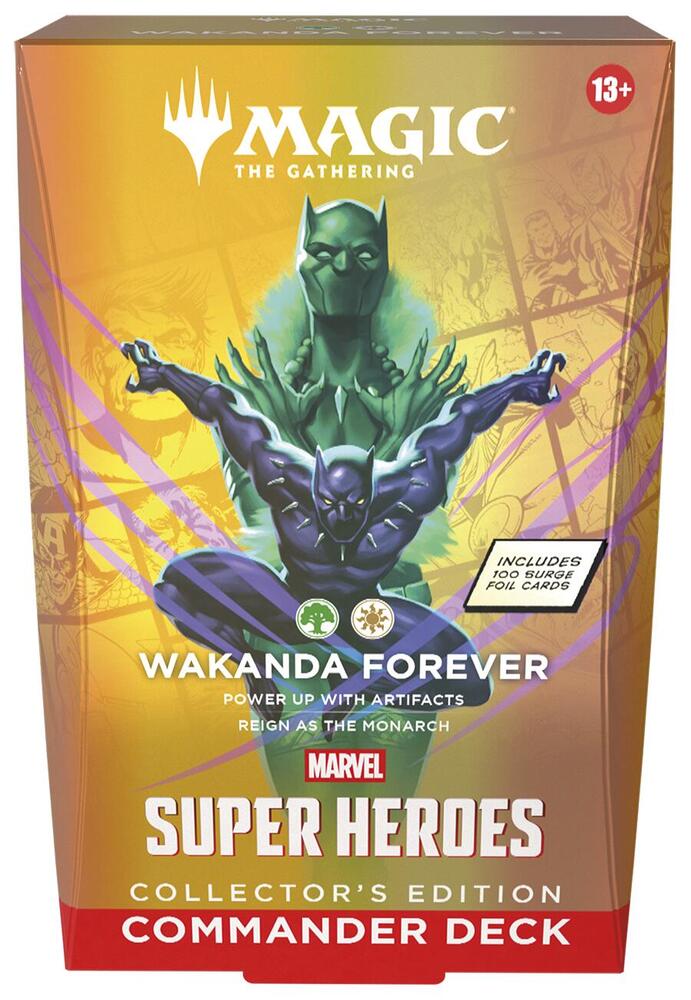 Magic The Gathering - Marvel Super Heroes - Wakanda Forever - Collector - Commander Deck