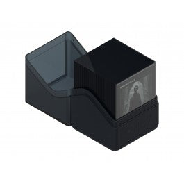 Heavy Play - RFG Double Sleeved Warlock 100 - Warlock Black - Deck Box