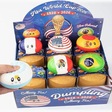Squishy Dumpling - World Cup 2026 - Sensory Fidget Toy