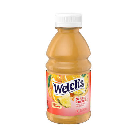 Welch's - 100% Juice Fruit Drink - Orange Pineapple Apple Juice - 10oz