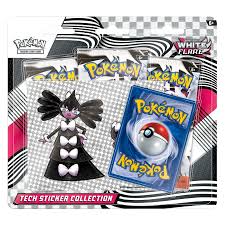 Pokemon - Scarlet and Violet - White Flare - 3 Pack Tech Sticker Collection