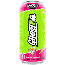 Ghost - Energy Drink - Warhead Sour Watermelon - Zero Sugar - 16oz