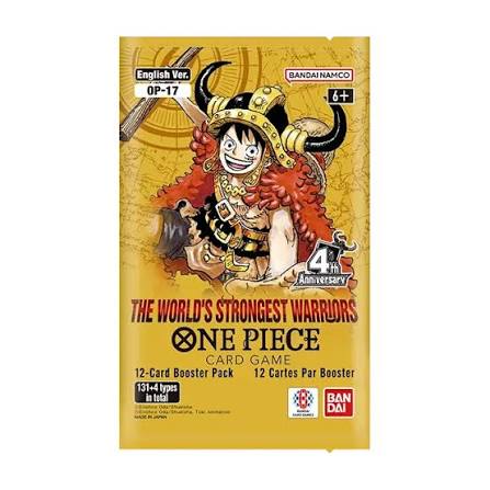One Piece - The Worlds' Strongest Warriors - OP17 - Booster Pack