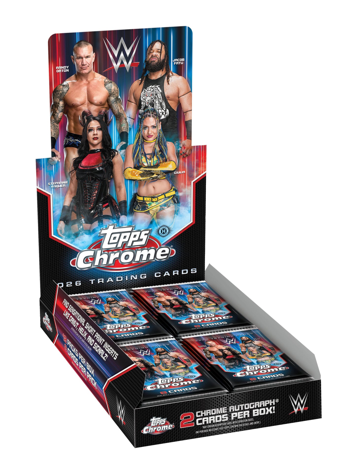 Topps - Chrome - WWE Wrestling - 2026 - Hobby Box