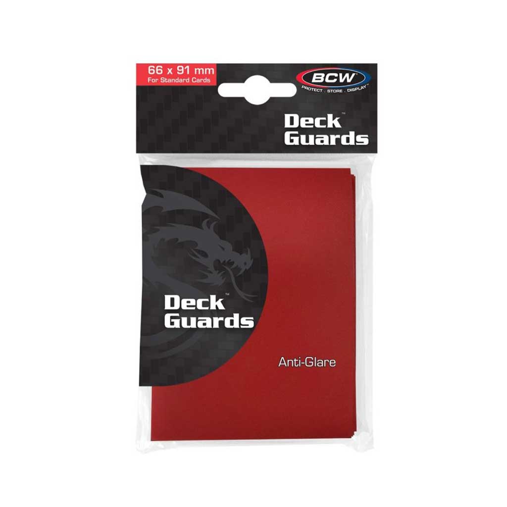 Picture of BCW - Deck Guards - Red
