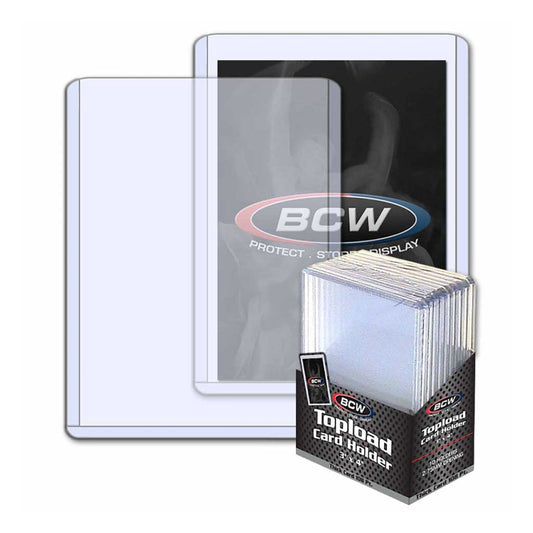 Picture of BCW - Topload Card Holders - 3" x 4" - Thick Card 108 Pt.