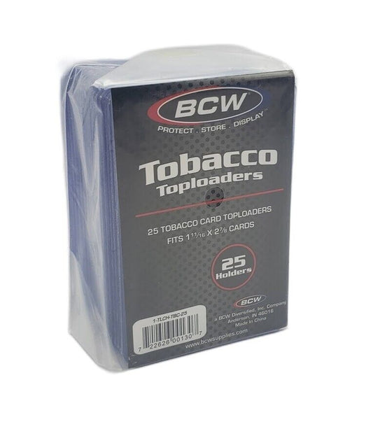 BCW - 1 11/16 x 2 7/8 - Tobacco Top Loader