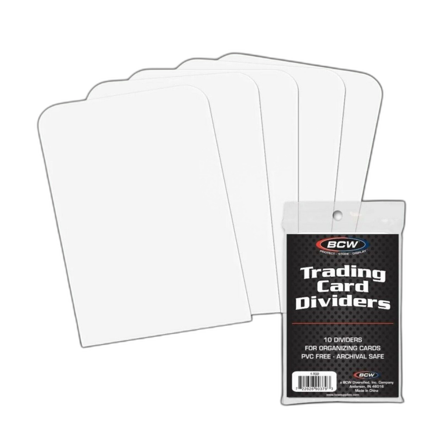 BCW - Trading Card Dividers - 10 Pack