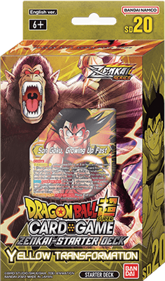 Bandai - Dragon Ball Super - Zenkai - Starter Deck - Son Goku, Growing Up Fast (SD20-02)