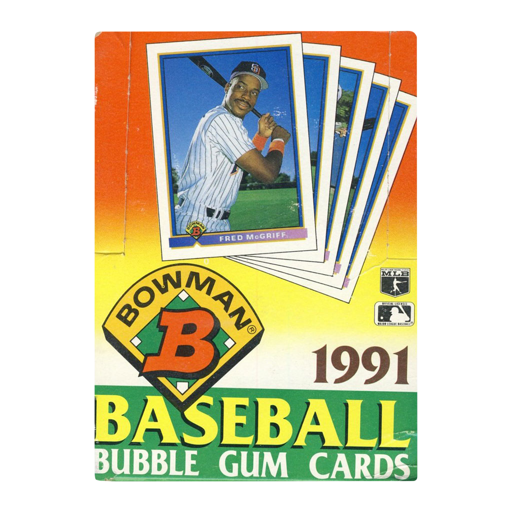 Bowman - MLB Baseball - Bubble Gum Pack 1991