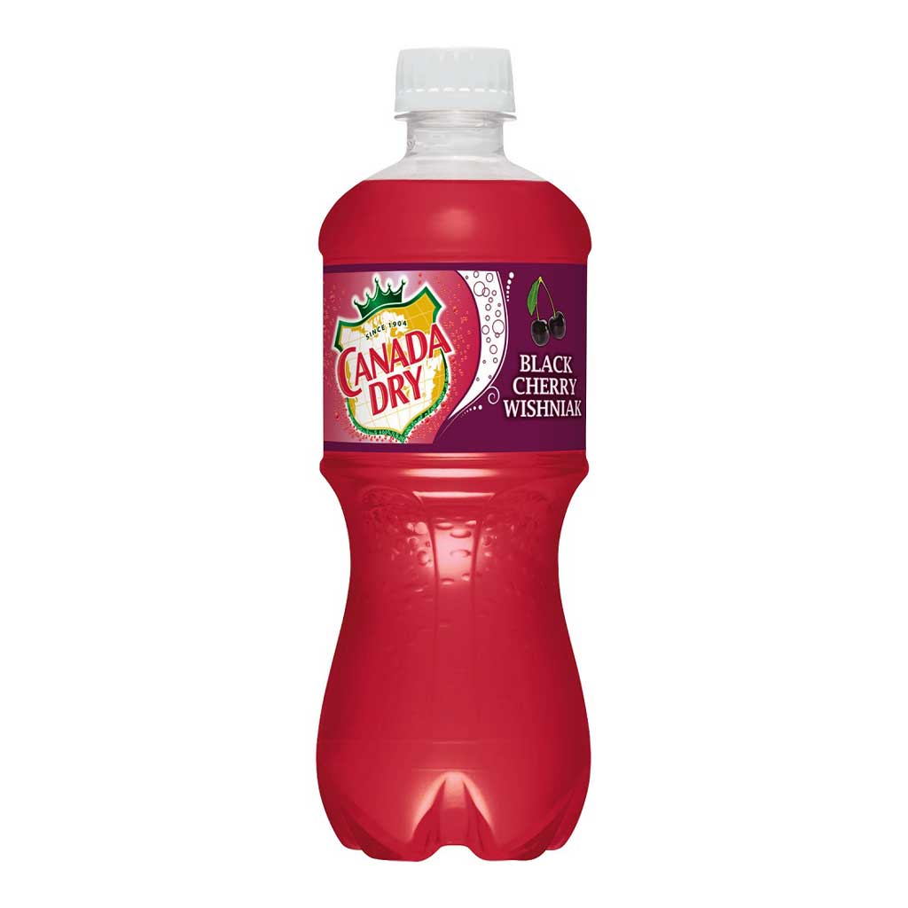 Picture of Canada Dry - 20fl Oz Beverage (Black Cherry Wishniak)