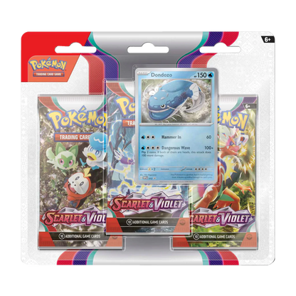 Pokémon - Scarlet & Violet - 3 Pack Blister