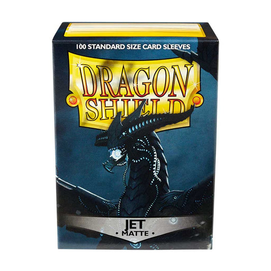 Picture of Dragon Shield - 100ct Standard Card Sleeves - Jet Matte