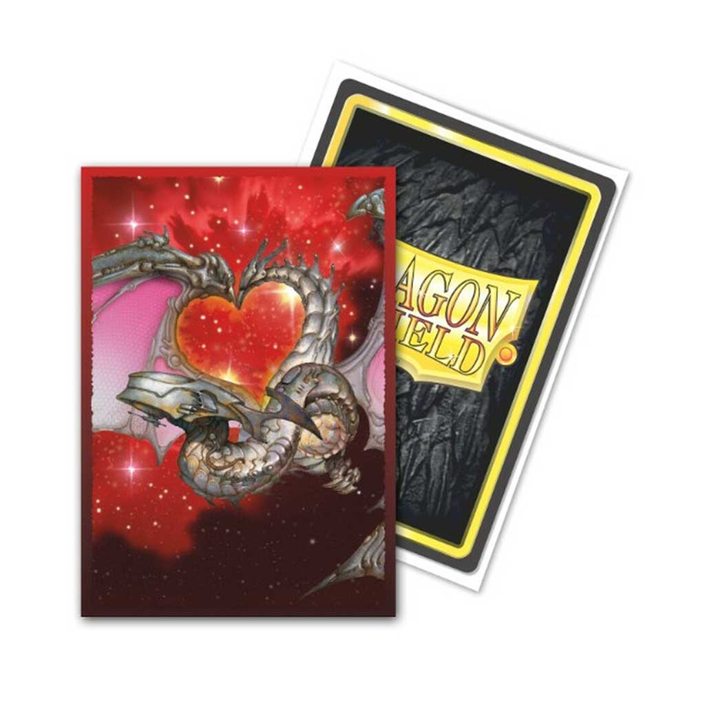 Picture of Dragon Shield - 60ct Japanese Size Card Sleeves - Brushed Art (Valentine)