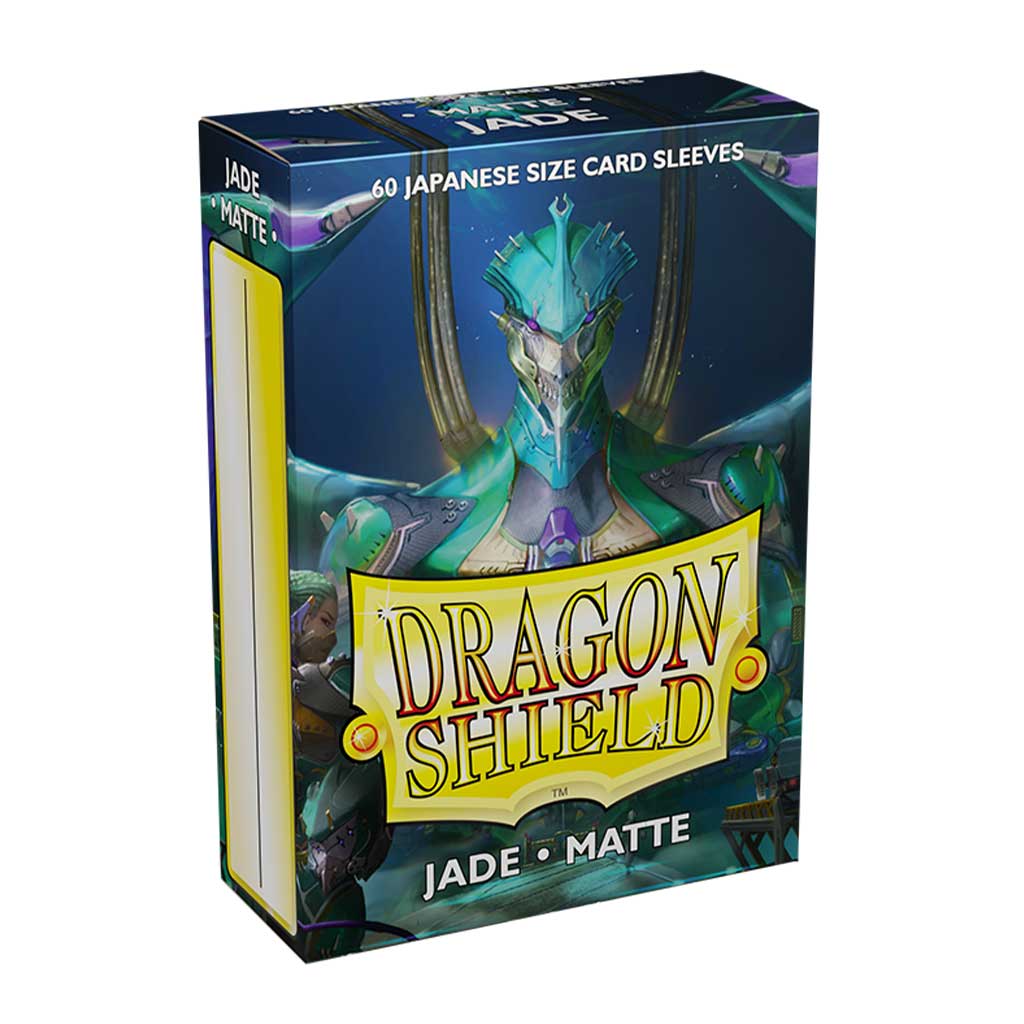 Picture of Dragon Shield - 60ct Japanese Size Card Sleeves - Jade Matte