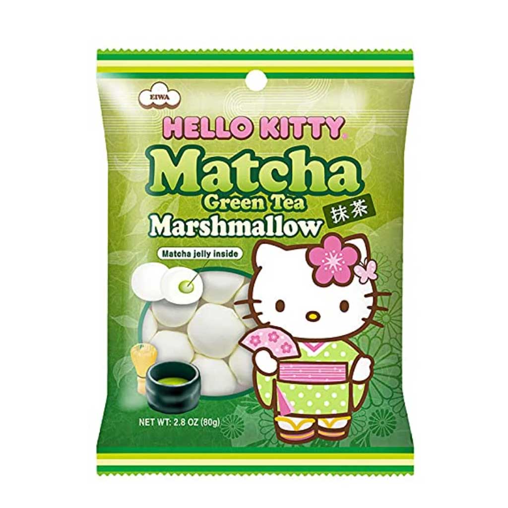 Picture of Eiwa - Hello Kitty Matcha Green Tea Marshmallow Candy