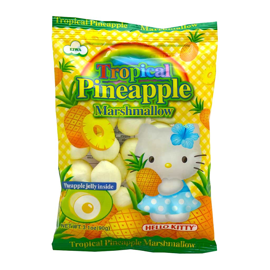 Picture of Eiwa - Hello Kitty Matcha Tropical Pineapple Marshmallow Candy