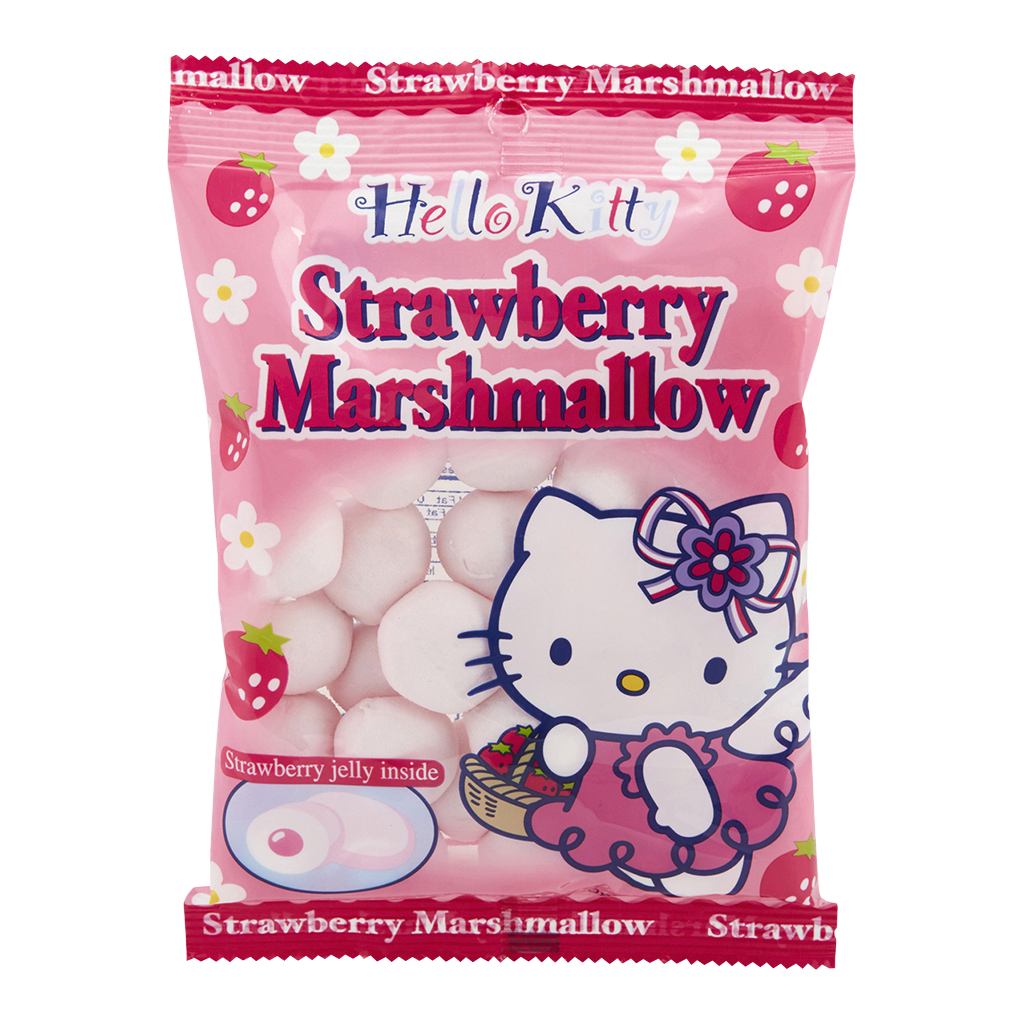 Eiwa - Hello Kitty Strawberry Marshmallow Candy