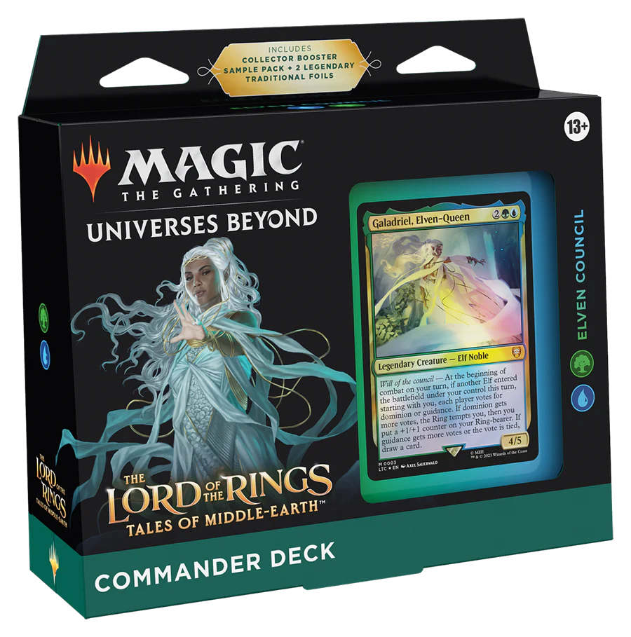 Magic The Gathering - Lord of the Rings Tales of Middle Earth - Commander Decks Magic The Gathering - Lord of the Rings Tales of Middle Earth - Commander Decks