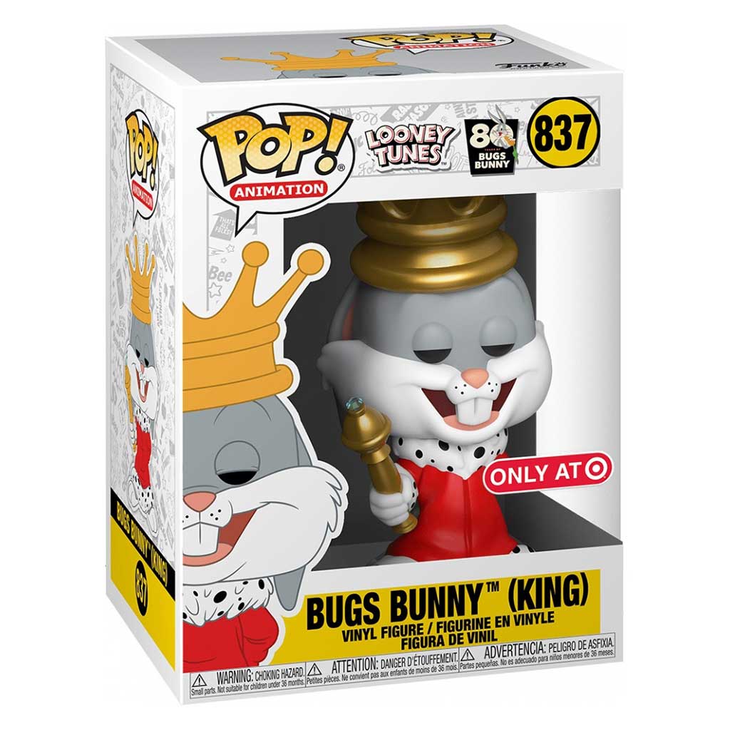 Picture of Funko - POP! Animation Looney Tunes - Bugs Bunny (King) #837