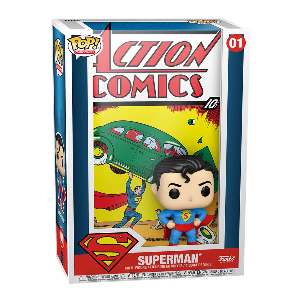 Picture of Funko - POP! Comic Covers - DC - Action Comics - Superman - #01