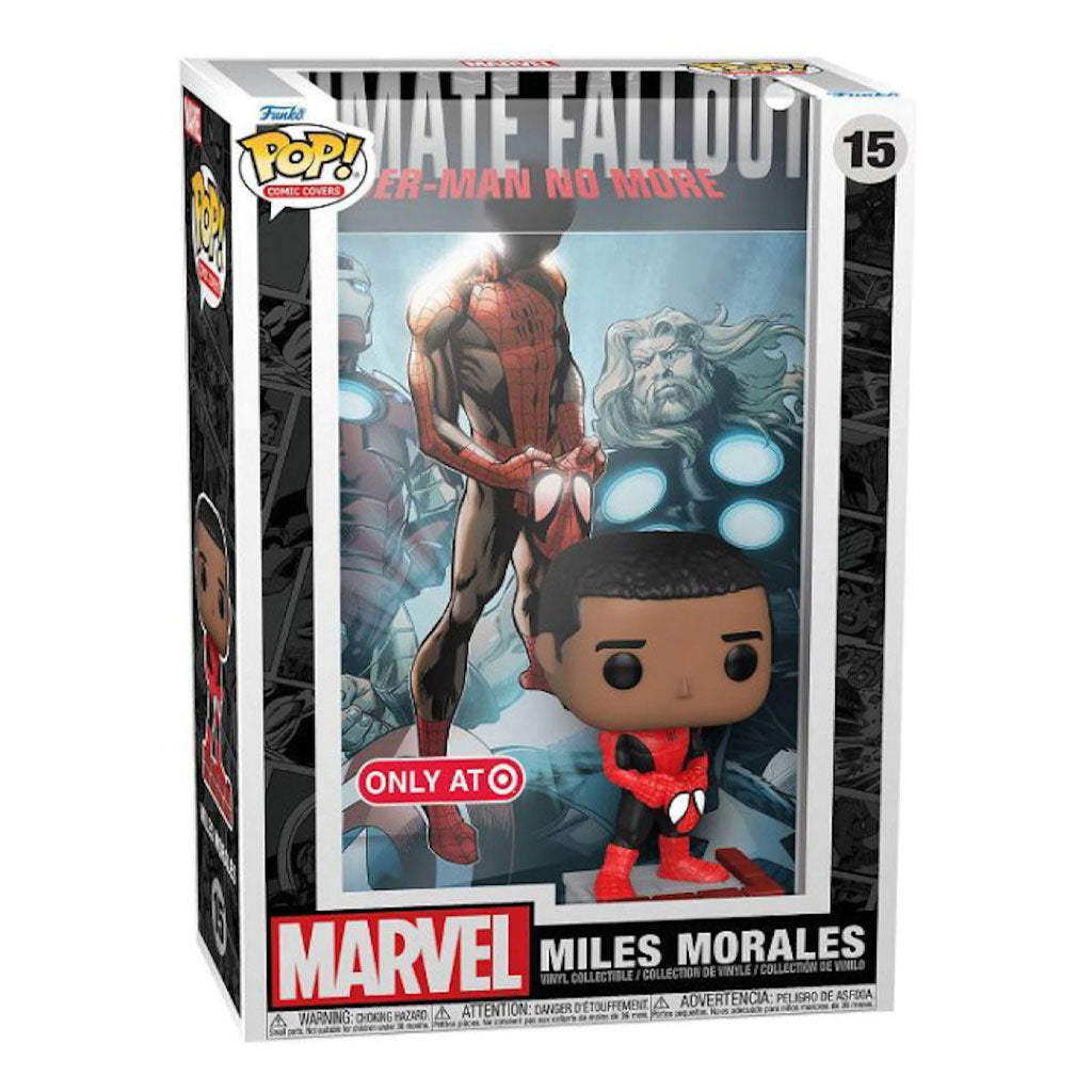 Funko - POP! Comic Covers - Marvel - Ultimate Fallout - Spider-man No More - Miles Morales - #15