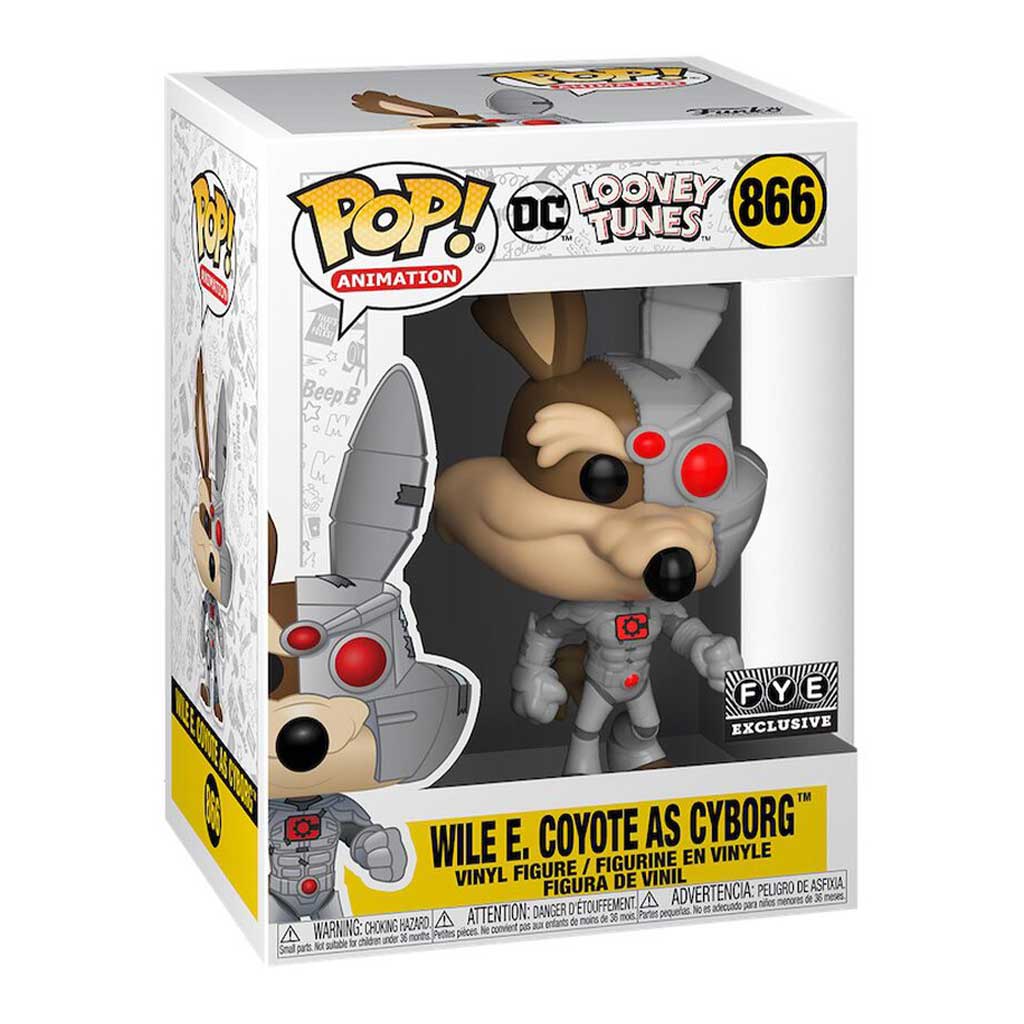 Picture of Funko - POP! DC X Looney Tunes - Wile E. Coyote as Cyborg #866