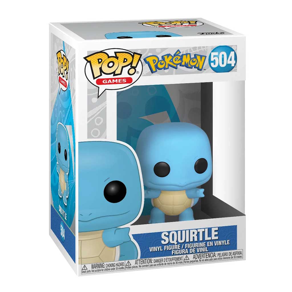 Picture of Funko - POP! Games Pokémon - Squirtle #504