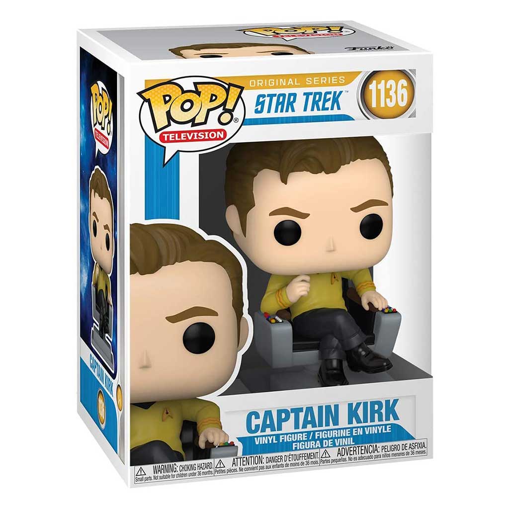Picture of Funko - POP! Television - Star Trek - Captain Kirk #1136