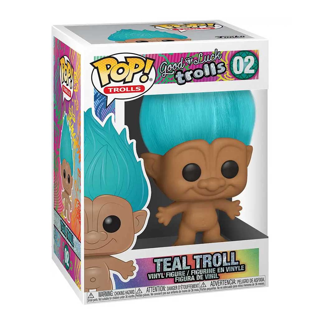 Picture of Funko - POP! Trolls - Good Luck Trolls - Teal Troll #02