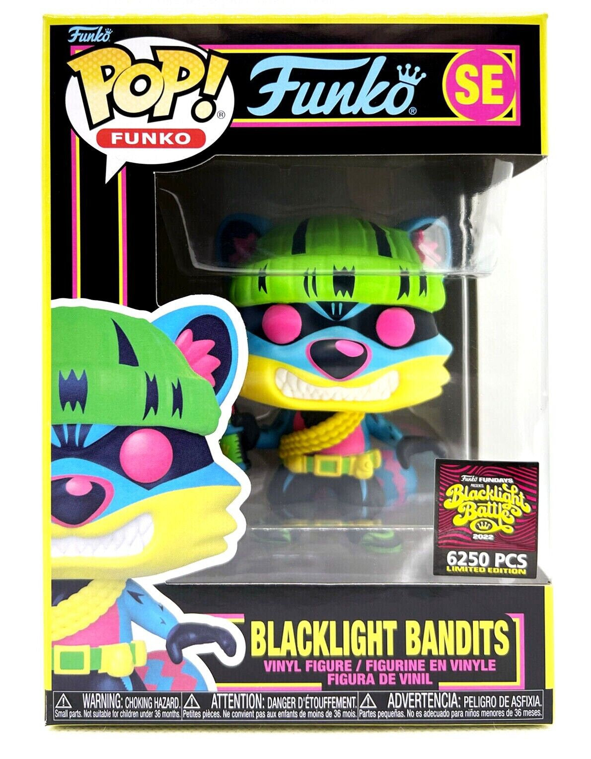 Funko - POP! - Funko - SE - Blacklight Bandits - Blacklight Battle 2022 - 6250 PCS Limited Edition