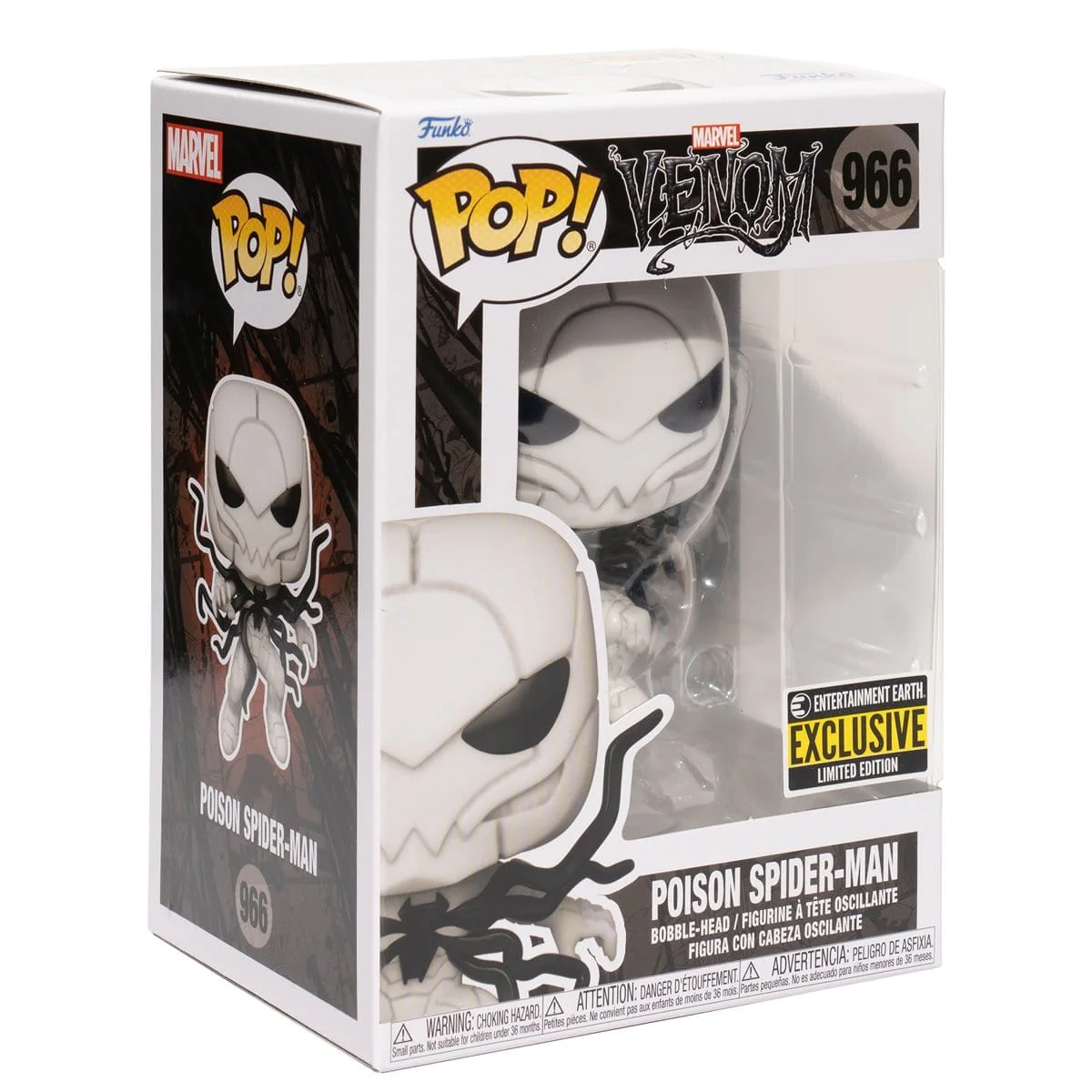 Funko - POP! - Marvel Venom - Poison Spider-Man - Glow Chase - Entertainment Earth Exclusive Limited Edition #966