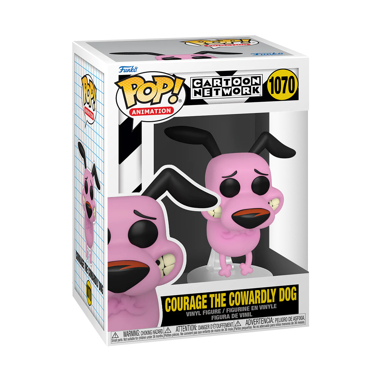 Funko - POP! Animation - Cartoon Network - Courage The Cowardly Dog #1070